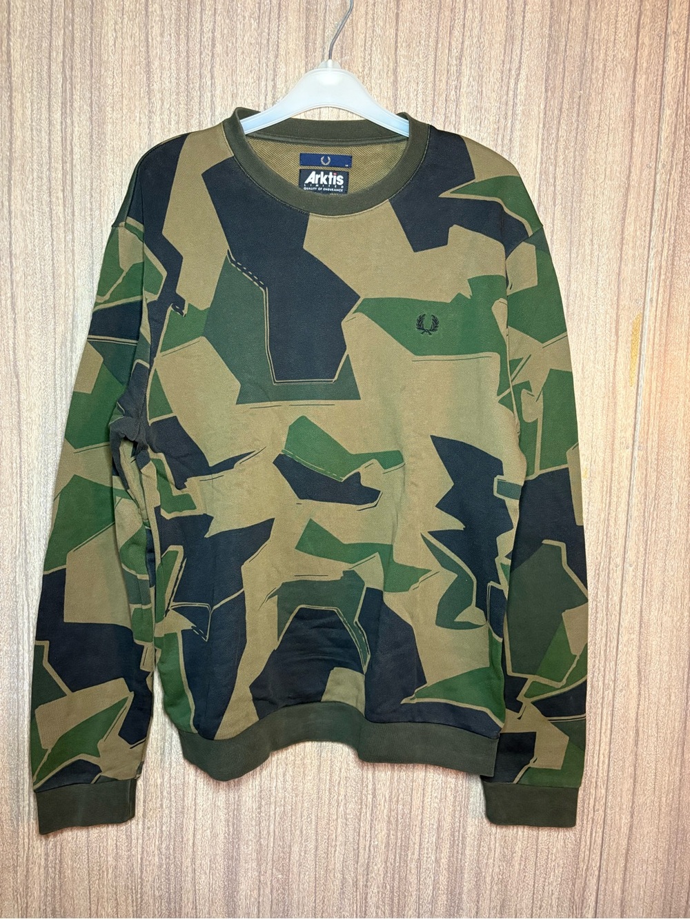 Fred Perry x Arktis Splinter Camo Sweatshirt